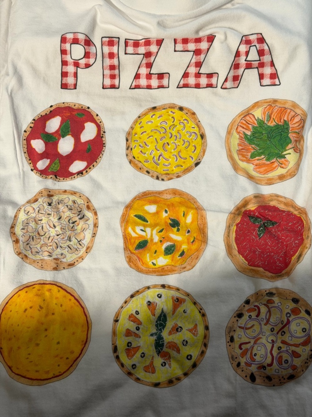 Unfortunate Portrait x Bloomingdale's Pizza Graphic Short Sleeve T-Shirt Size S